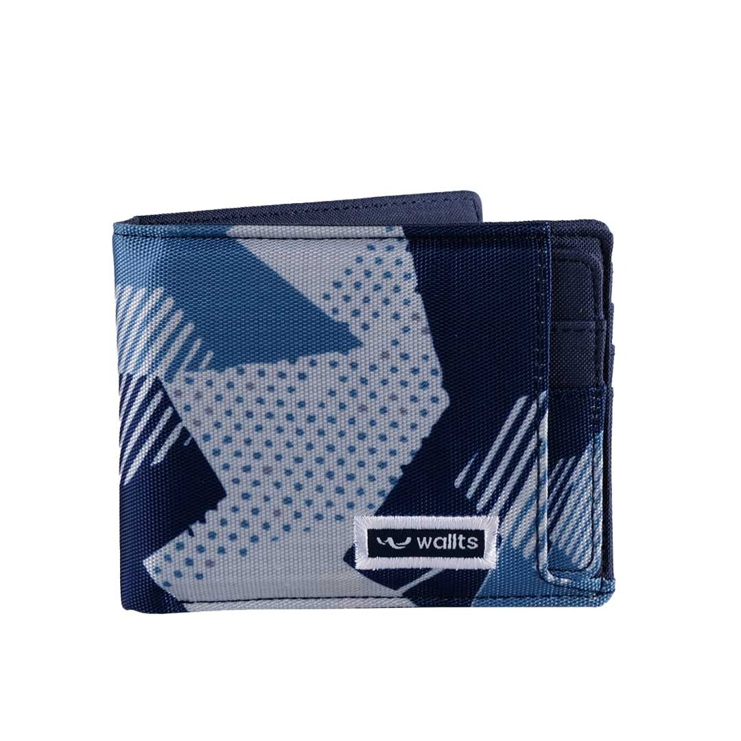  Dompet  Lipat Cardholder Kanvas  2 in 1 Anti Air Pria  