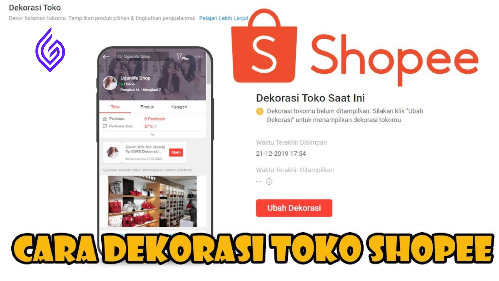 Tips dan Cara Dekorasi Toko Shopee Untuk Menarik Perhatian Pembeli Ginee