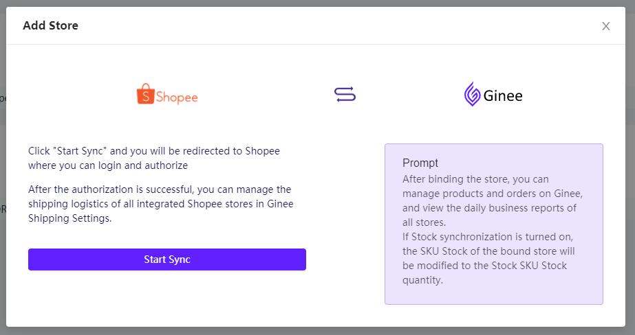 How to Integrate Shopee to Ginee - Ginee Insight
