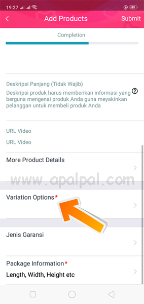 Cara Upload Produk di Lazada Lewat HP