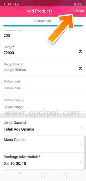 Cara Upload Produk di Lazada Lewat HP